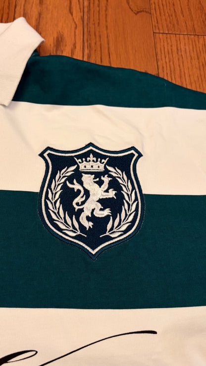 The "Forest Green" Rugby Polo